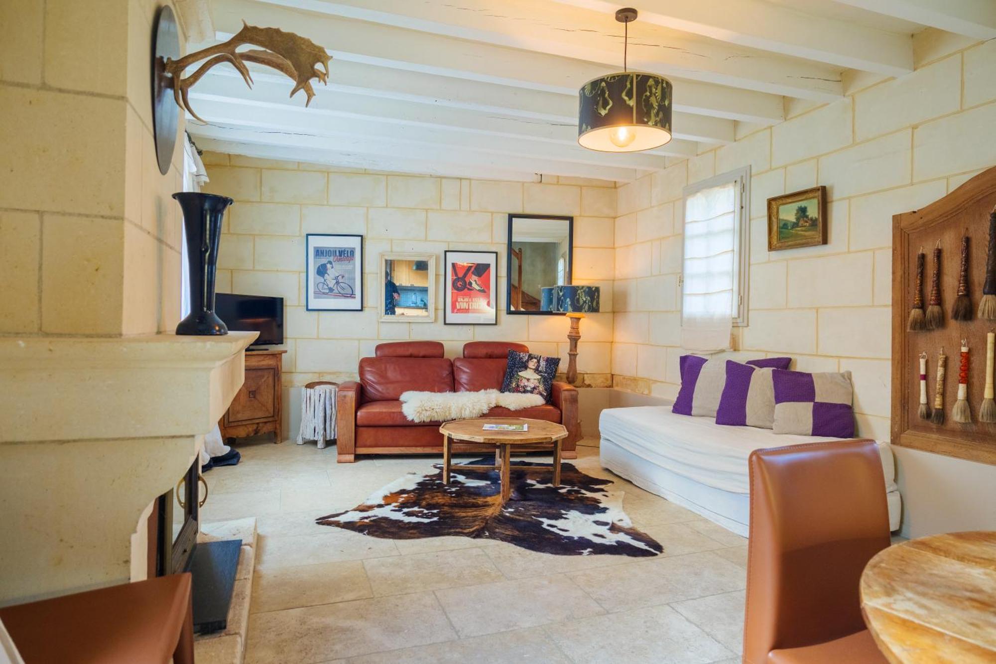 Chateau De Candes - Art & Spa Bagian luar foto